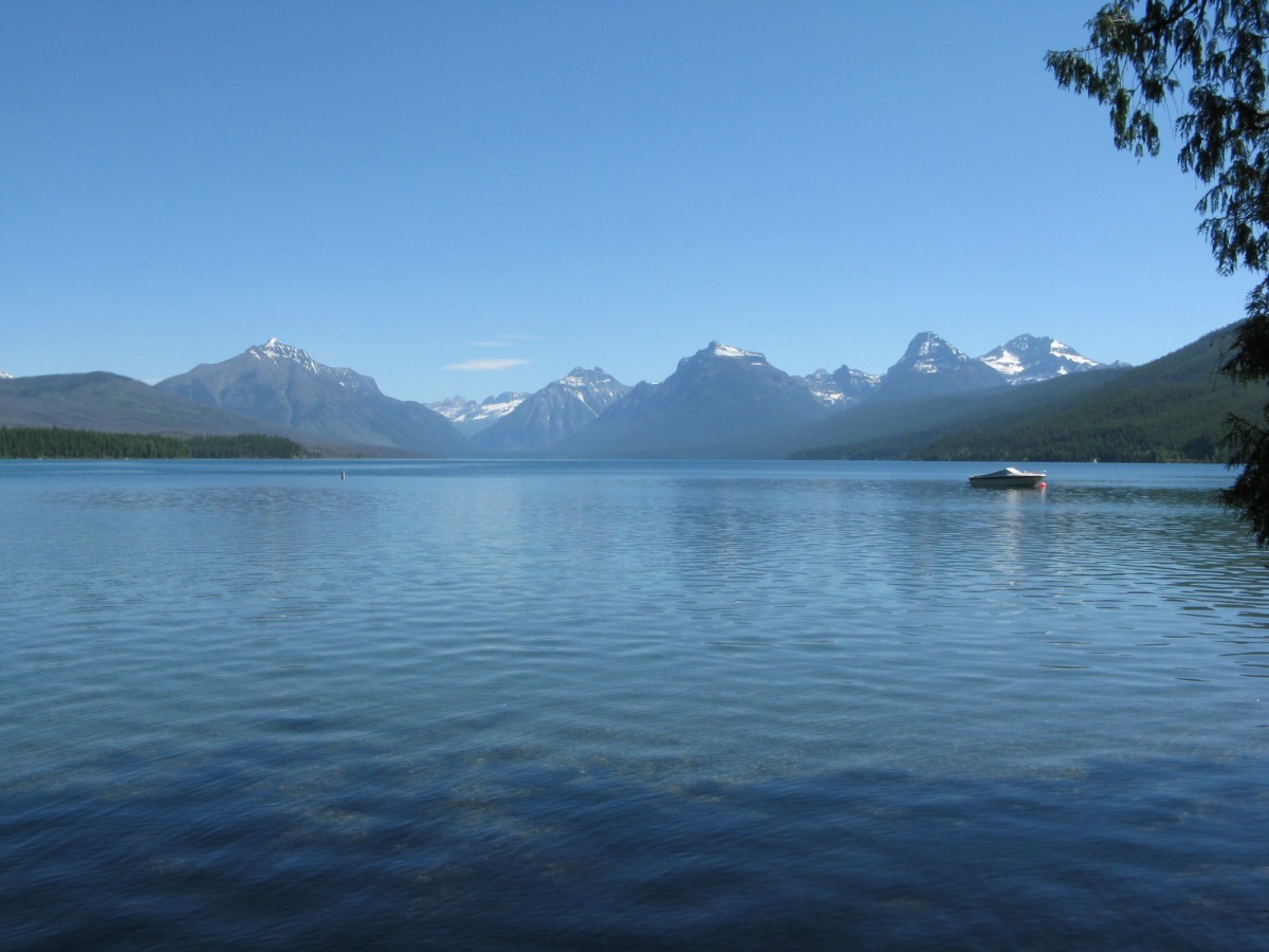 LakeMcDonald, from near the visitor center